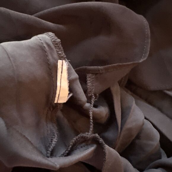 Banana Republica Sz Medium Black Midi Pleated Fairy Goth Dark Grunge Punk Skirt - Picture 6 of 7